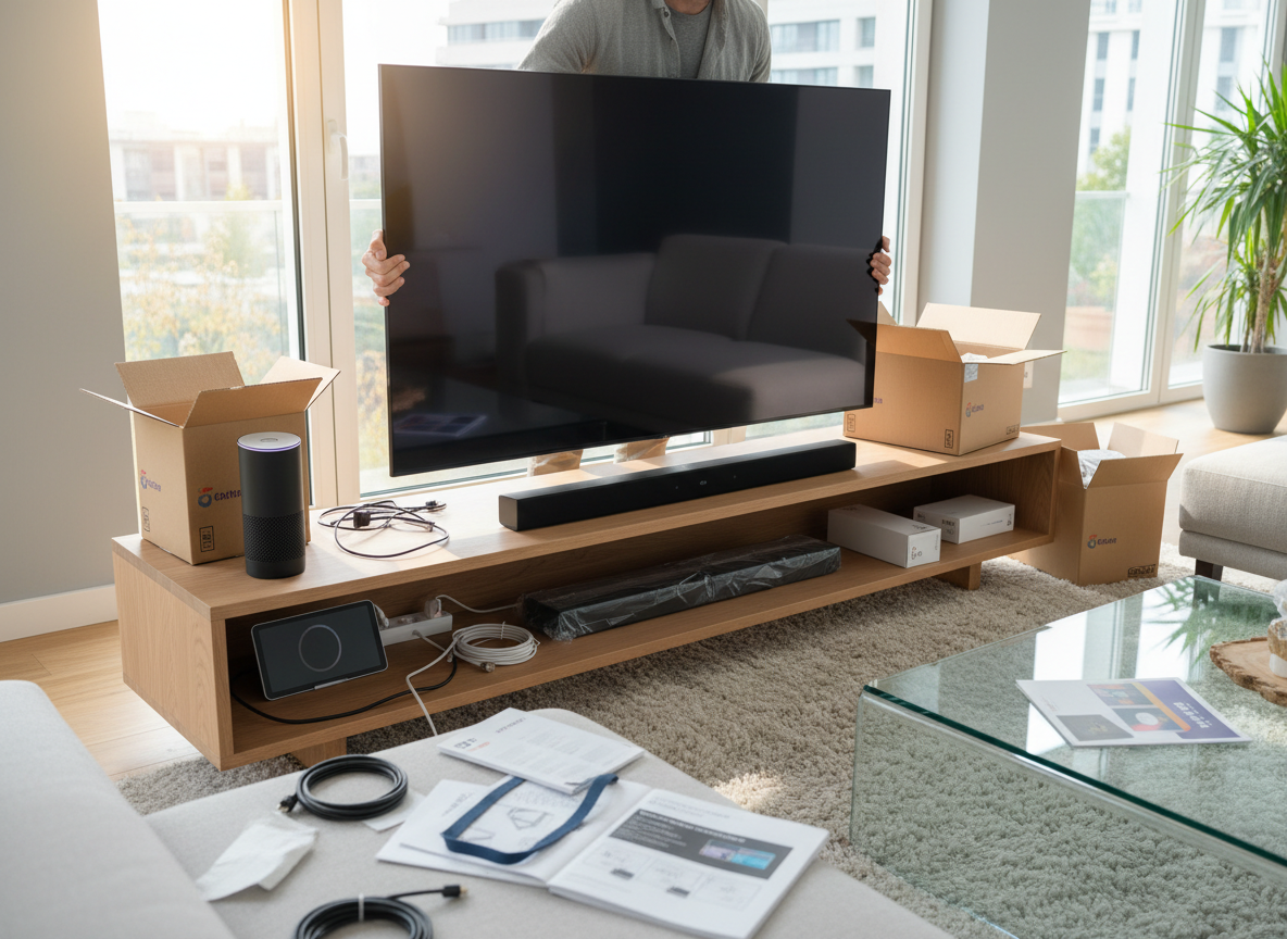 Home technology setup service